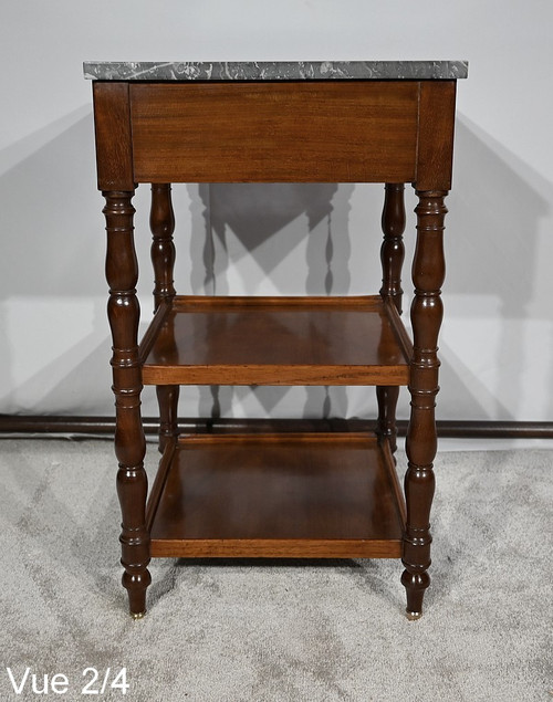 Small Serving Table in Cuban Mahogany, Restoration Period - Early 19th Century