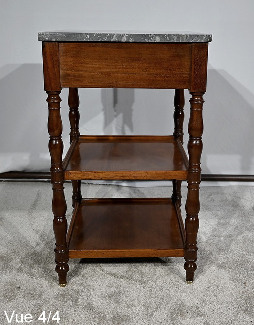 Small Serving Table in Cuban Mahogany, Restoration Period - Early 19th Century