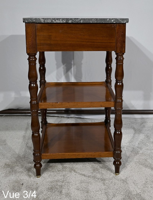Small Serving Table in Cuban Mahogany, Restoration Period - Early 19th Century