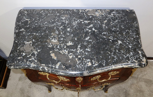 Tomba Piccola Comò in Legno Pregiato, transizione Luigi XIV / Luigi XV – XVIII secolo
