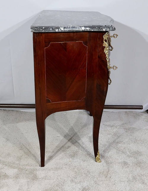 Tomba Piccola Comò in Legno Pregiato, transizione Luigi XIV / Luigi XV – XVIII secolo