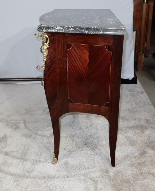 Tomba Piccola Comò in Legno Pregiato, transizione Luigi XIV / Luigi XV – XVIII secolo
