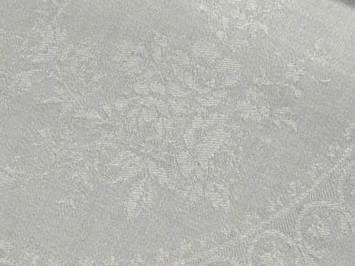 10 damask napkins decorated with garlands of roses initials YB early 20th century