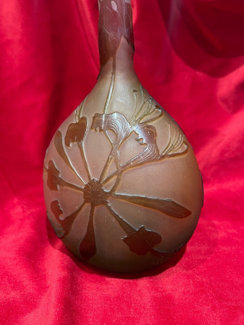 Vase Emile Galle Art Nouveau Ecole De Nancy