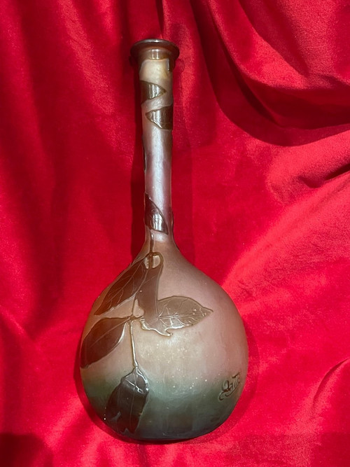 Vase Emile Galle Art Nouveau Ecole De Nancy