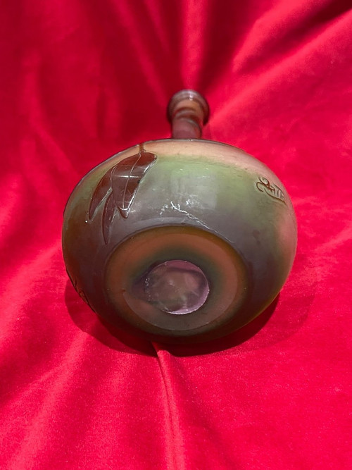 Vase Emile Galle Art Nouveau Ecole De Nancy