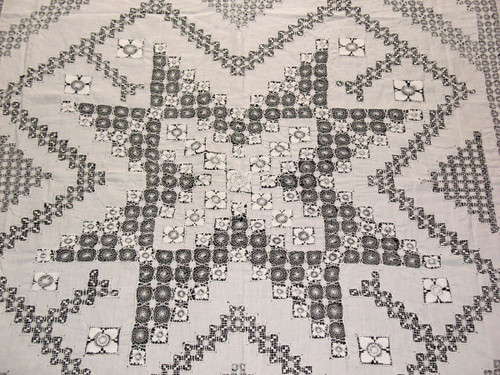Tovaglia in pizzo in stile Art Déco