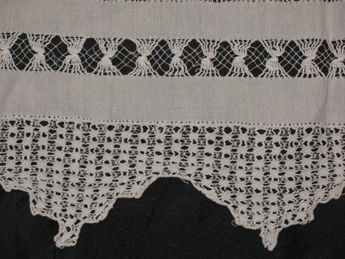 Tovaglia in pizzo in stile Art Déco