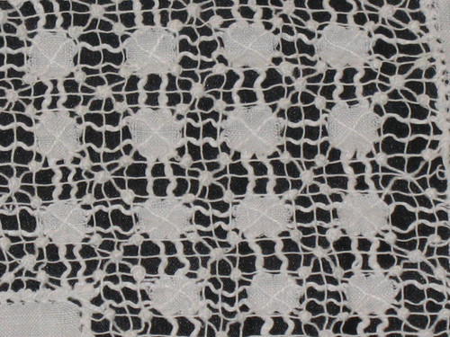 Tovaglia in pizzo in stile Art Déco