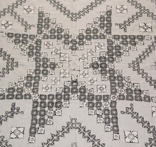 Tovaglia in pizzo in stile Art Déco