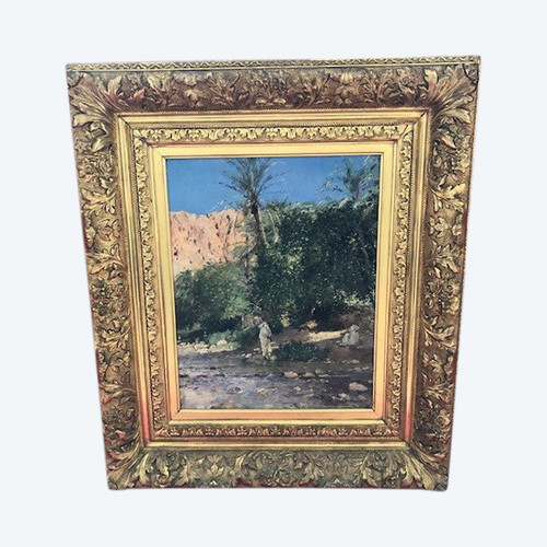 Orientalisches Gemälde Maurice Bompard