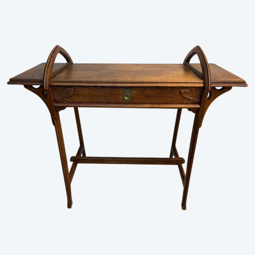 Bureau Console Art Nouveau Ecole De Nancy 1900