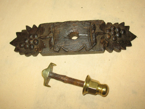 3 verrous ou clés de porte de foudre époque 18ème Art populaire Vendanges