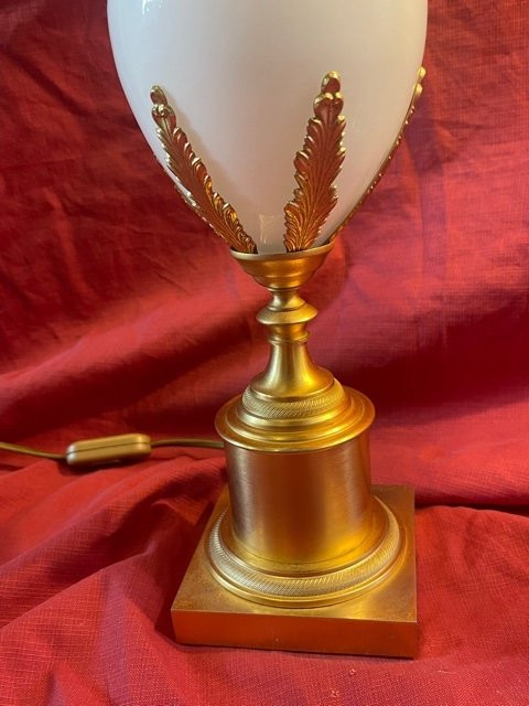 Coppia di lampade Maison Charles Model Oeuf Cira 1970
