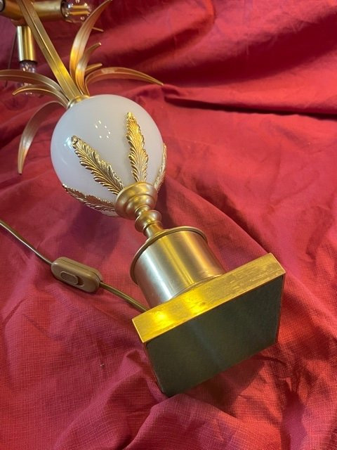 Coppia di lampade Maison Charles Model Oeuf Cira 1970