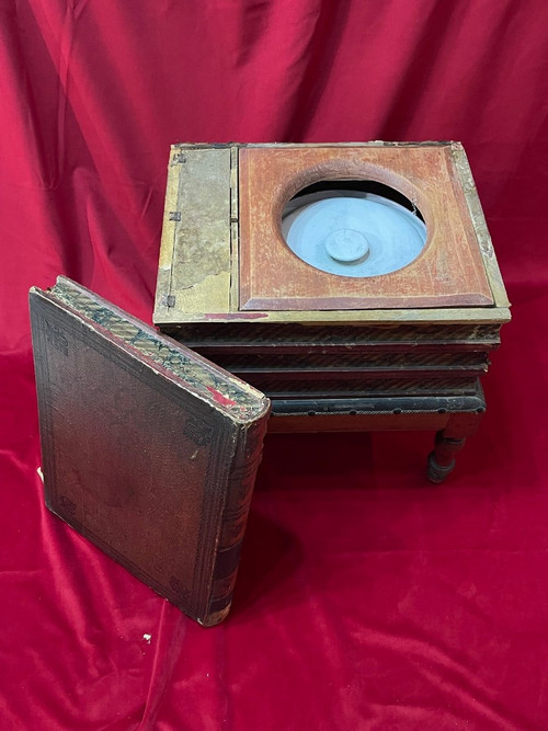 Bidet oder Komfortsitz aus der Zeit des Zweiten Kaiserreichs Napoleon III