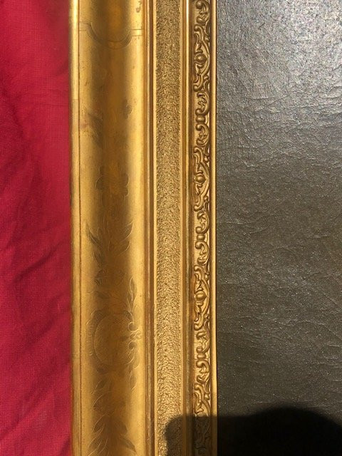 Riesiges Porträtgemälde, Öl auf Leinwand, 20. Jahrhundert