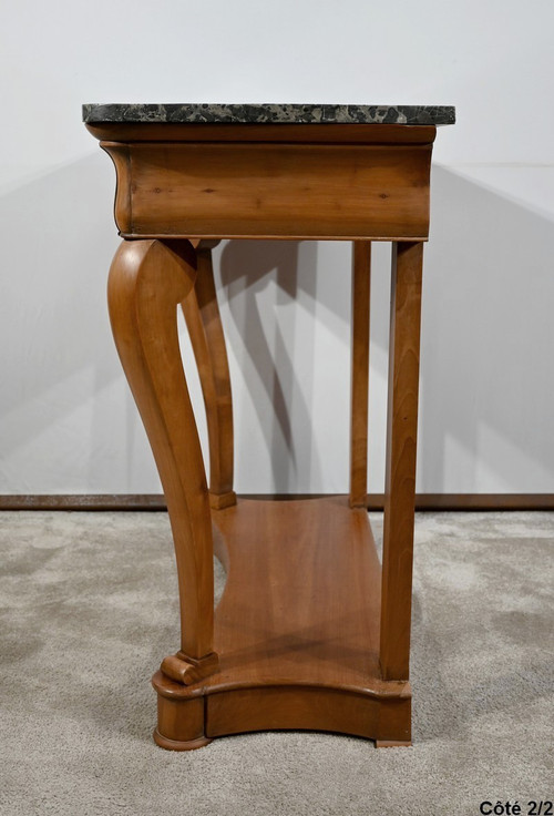 Small Property Console in Cherry, Louis Philippe period – 1st part of the 19th century