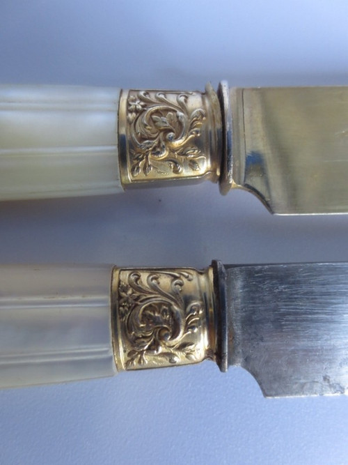 Traveling knives, 19th century.