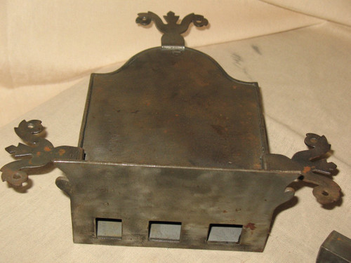 Large wrought iron castle lock