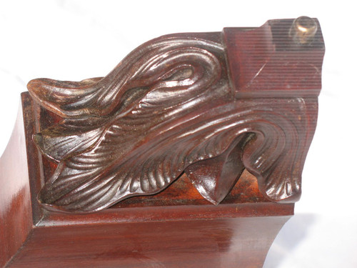 Console da parete in mogano d'epoca Napoleone III