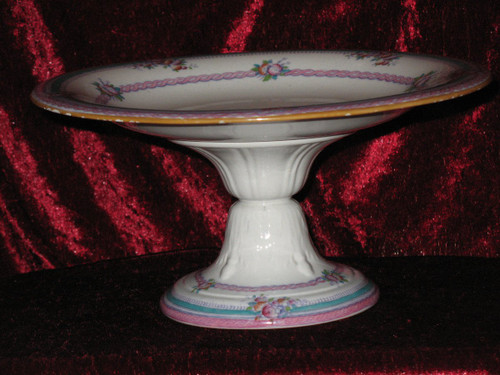19th century English earthenware dessert service with Minton design