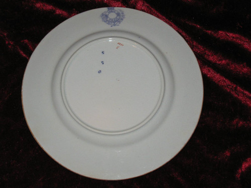 19th century English earthenware dessert service with Minton design