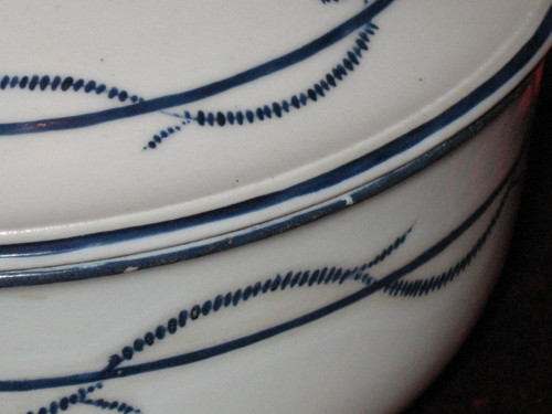 Porcelain tableware from Arras, late 18th century