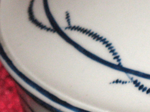 Porcelain tableware from Arras, late 18th century