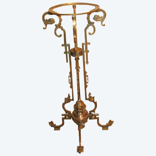 Athenian in bronze with Asian decoration 19th century