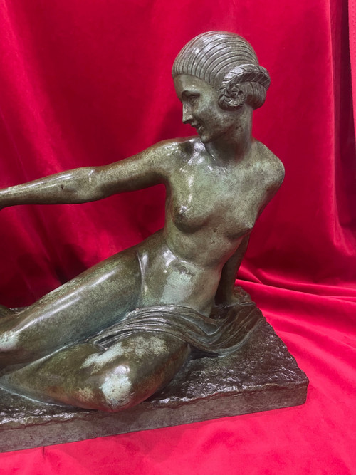 Sculpture Bronze Art déco 1930 Marcel BOURAINE 1886-1948