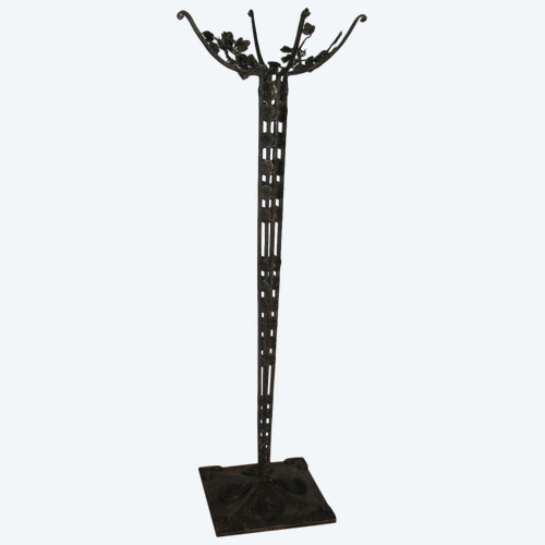 Art Deco period floor lamp in the taste of Edgar Brandt