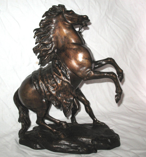 Cavallo di Marly in bronzo dopo G. Coustou XIX secolo