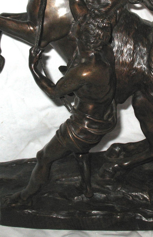 Cavallo di Marly in bronzo dopo G. Coustou XIX secolo