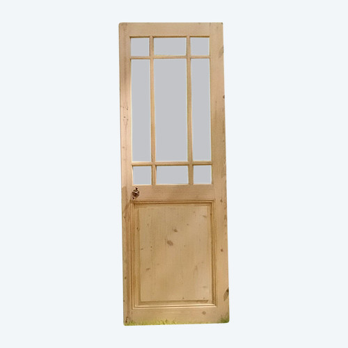 Antique 9-panel glazed door in very good condition