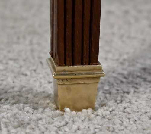 Cabaret table in Cuban mahogany, Louis XVI period - Late 18th century