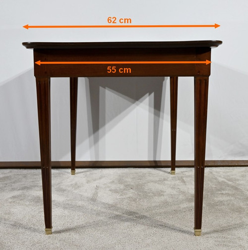 Cabaret table in Cuban mahogany, Louis XVI period - Late 18th century