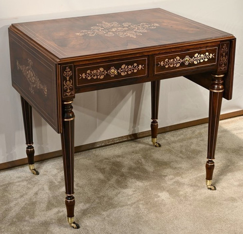 Table en Palissandre, style Louis XVI, époque Napoléon III – Milieu XIXe