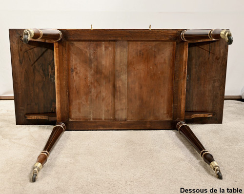 Table en Palissandre, style Louis XVI, époque Napoléon III – Milieu XIXe