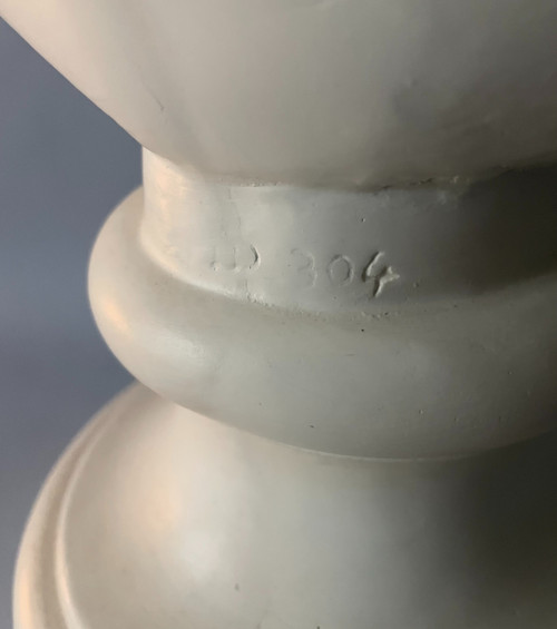 Hermes di Prassitele - Busto in gesso (Mercurio o Hermes) - H 54