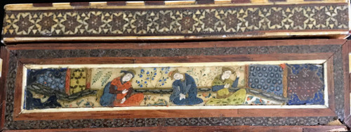 Coffret persan dynastie Qajar