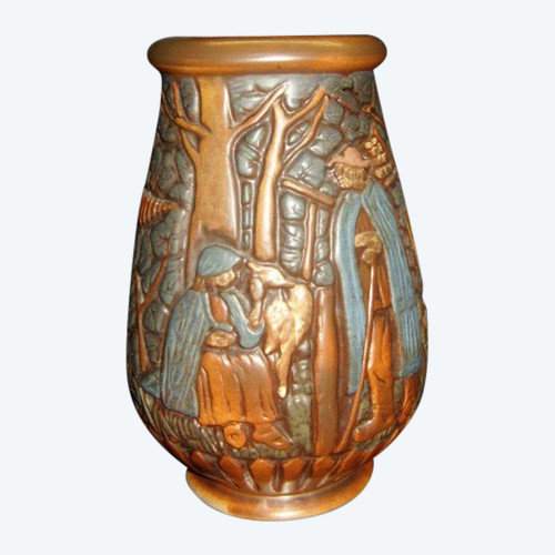 Vase Art Nouveau de Mougin