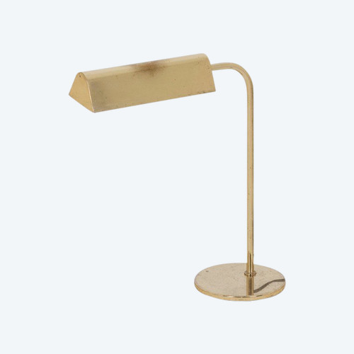 Library Lamp In Golden Brass, 1970s, LS5687409E