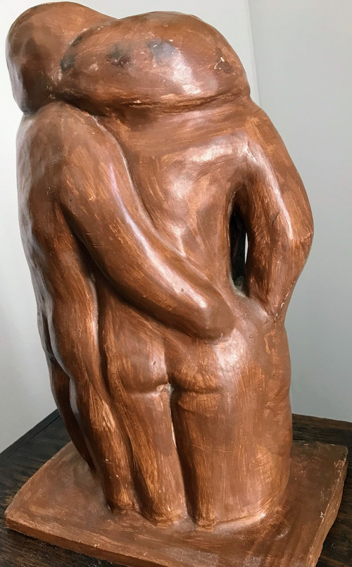 Adam et Ève, 1932, 2ème version, Joseph Czaky (1888-1971)