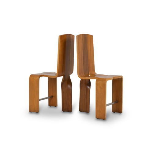 Set di otto sedie in betulla bionda, anni '80, LS54792009B