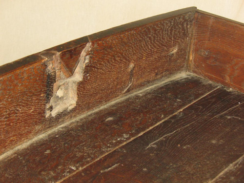 Commode bombée en chêne époque  18ème