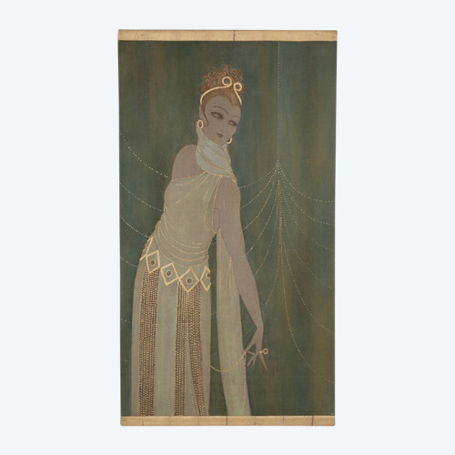 Leinwandgemälde, elegant Im Art Deco Stil, Zeitgenössisches Arbeiten, LS56471081B