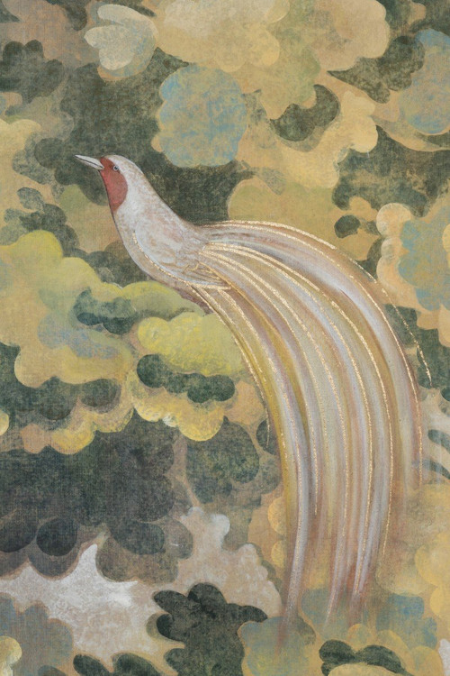 Painted Canvas, Bird, Contemporary Work, LS56381080E