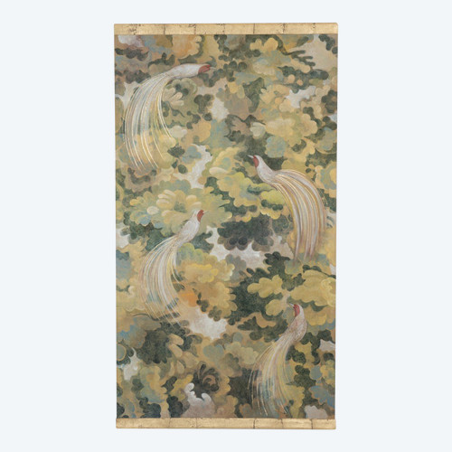 Painted Canvas, Bird, Contemporary Work, LS56381080E