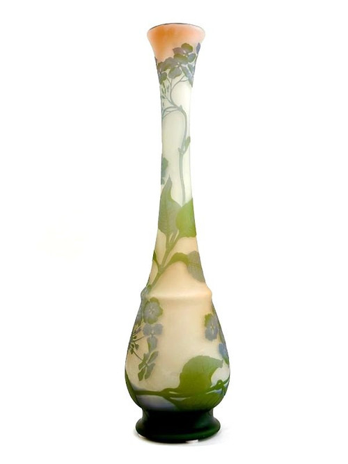 Important Art Nouveau Gallé Vase